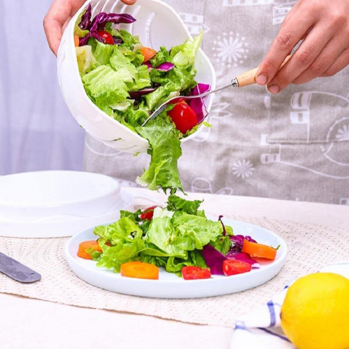 Lisslune | 3in1 Vegetable Draining Cutter Basket