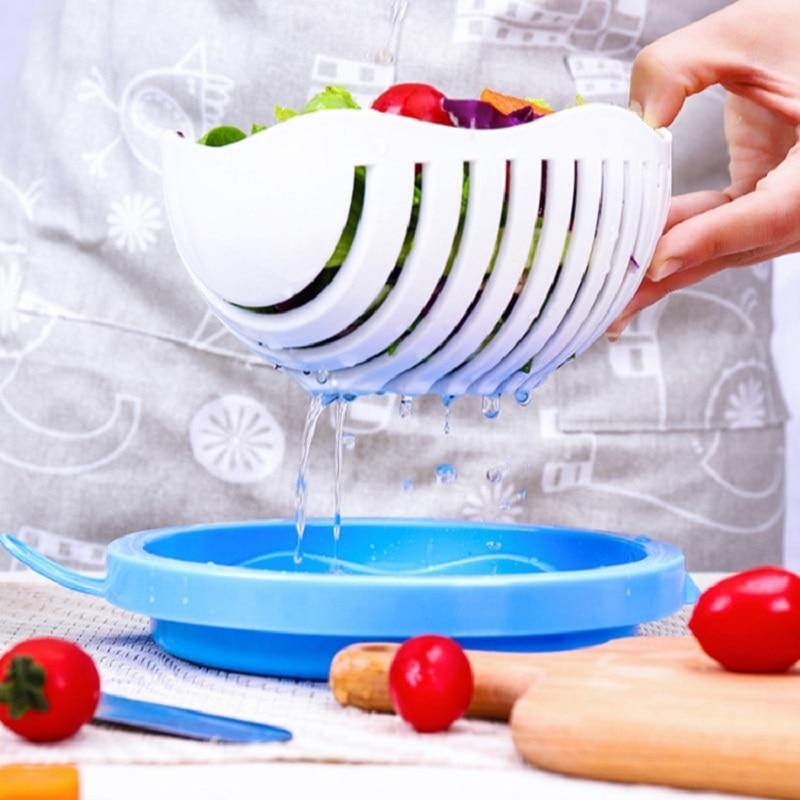 Lisslune | 3in1 Vegetable Draining Cutter Basket