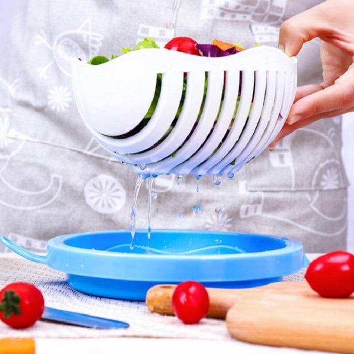 Lisslune | 3in1 Vegetable Draining Cutter Basket