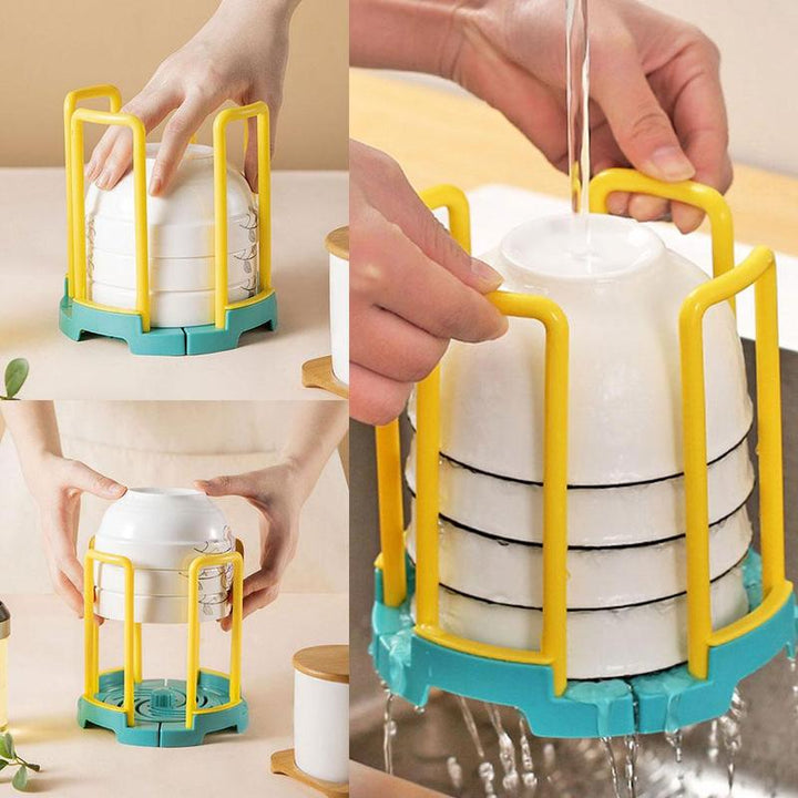 Lisslune | Adjustable Mini Drainer Storage Rack