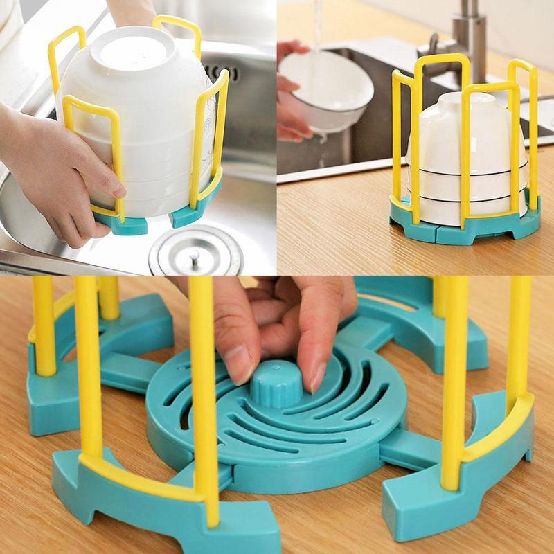Lisslune | Adjustable Mini Drainer Storage Rack