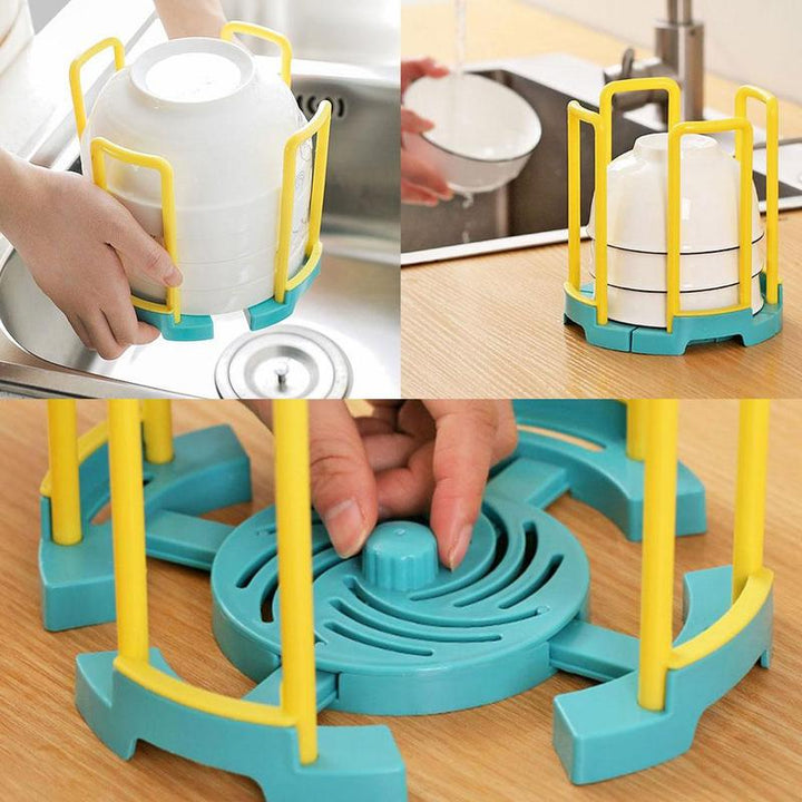 Lisslune | Adjustable Mini Drainer Storage Rack