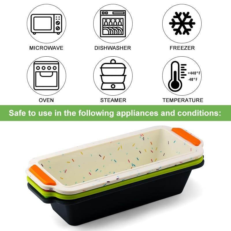 Lisslune | DIY Heat Resistant Bread Baking Non-stick Mold