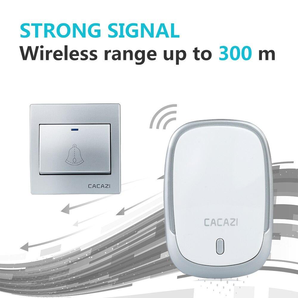 Lisslune | Waterproof Cordless Wireless Doorbell