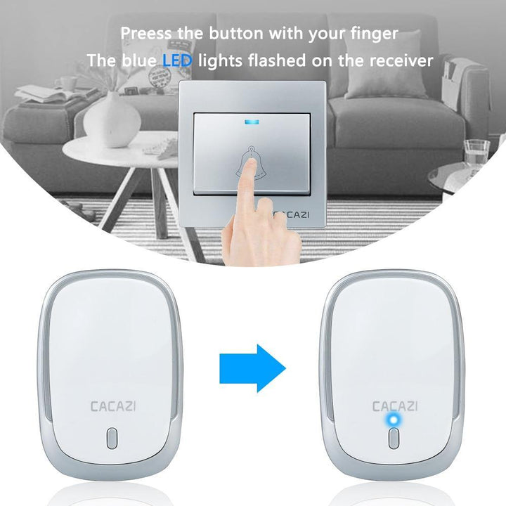 Lisslune | Waterproof Cordless Wireless Doorbell