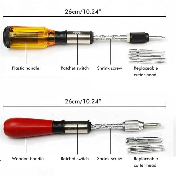 Lisslune | Semi Automatic Adjustable Screwdriver Set
