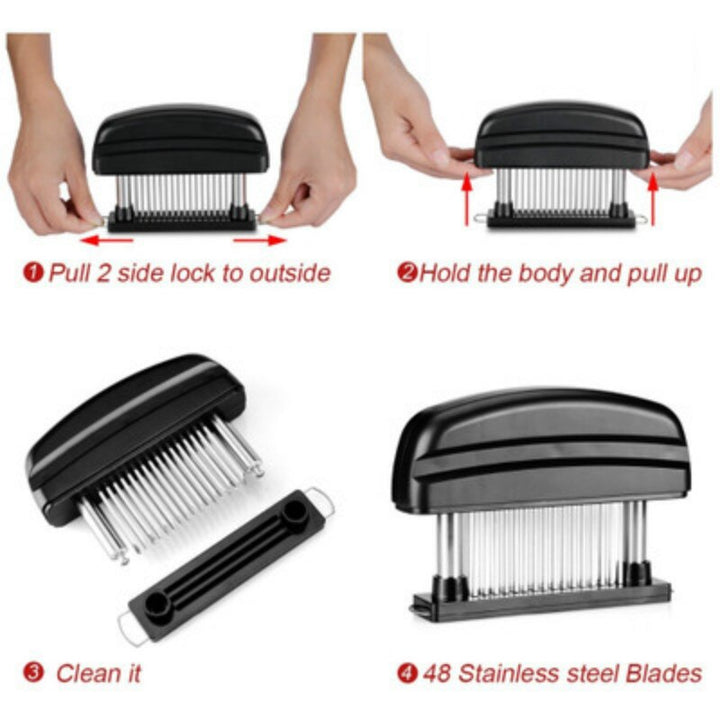 Lisslune | Stainless Steel Easy Meat Tenderizer