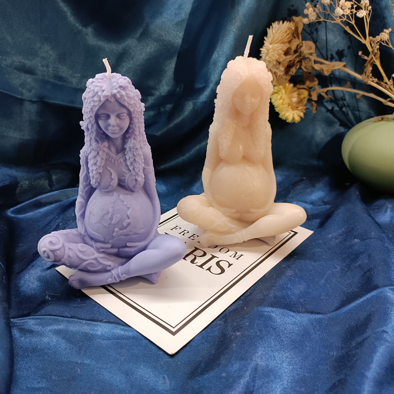 Lisslune | Handmade Mother Earth Candle Mold
