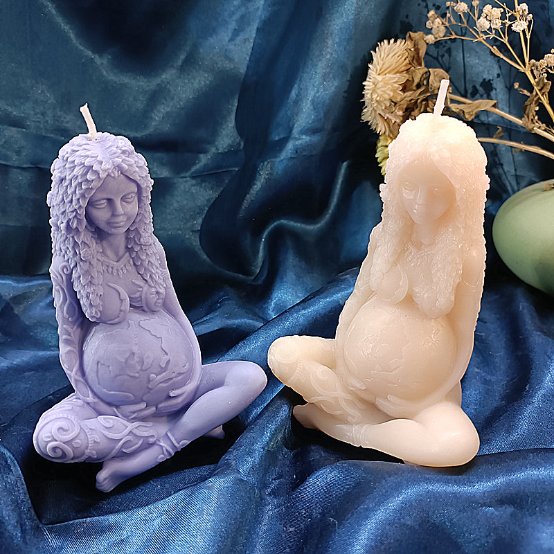 Lisslune | Handmade Mother Earth Candle Mold