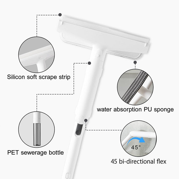 Lisslune | Multifunctional Adjustable Window Cleaning Wiper Brush
