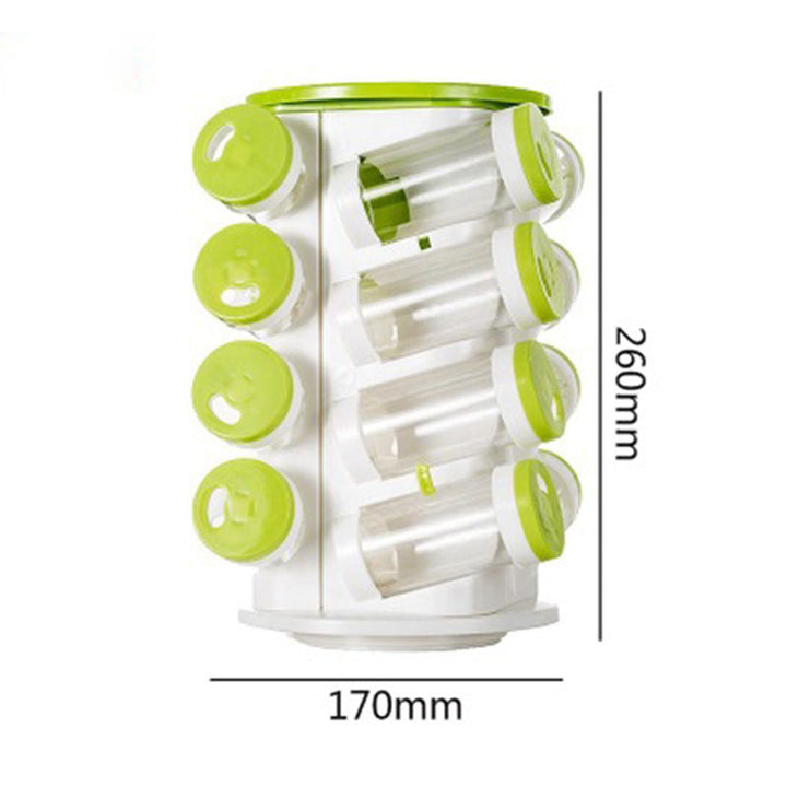 Lisslune | 360 Rotating Spice Organizer Rack