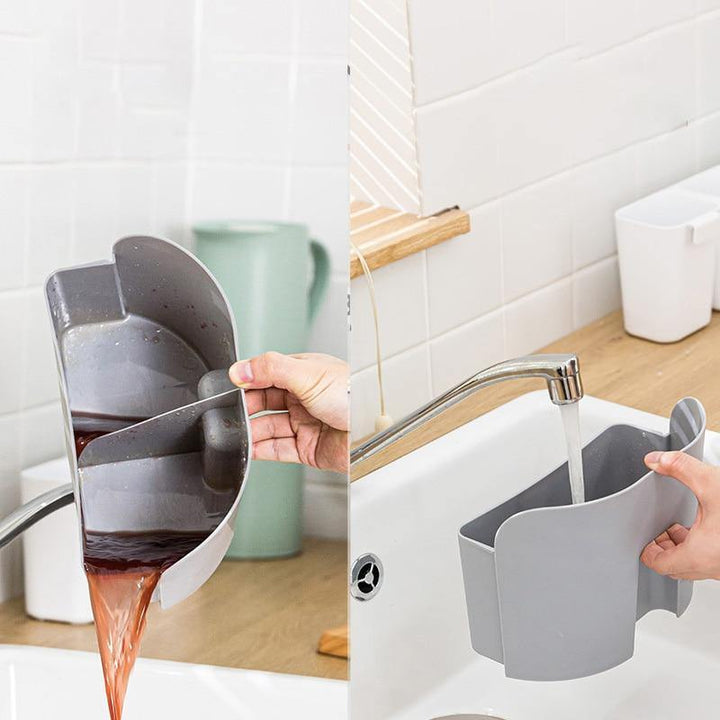 Lisslune | Wet-Dry Double Separator Kitchen Trash Bin