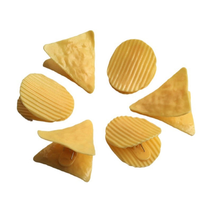 Lisslune | 4pcs Chips Shape Bag Sealer Clips