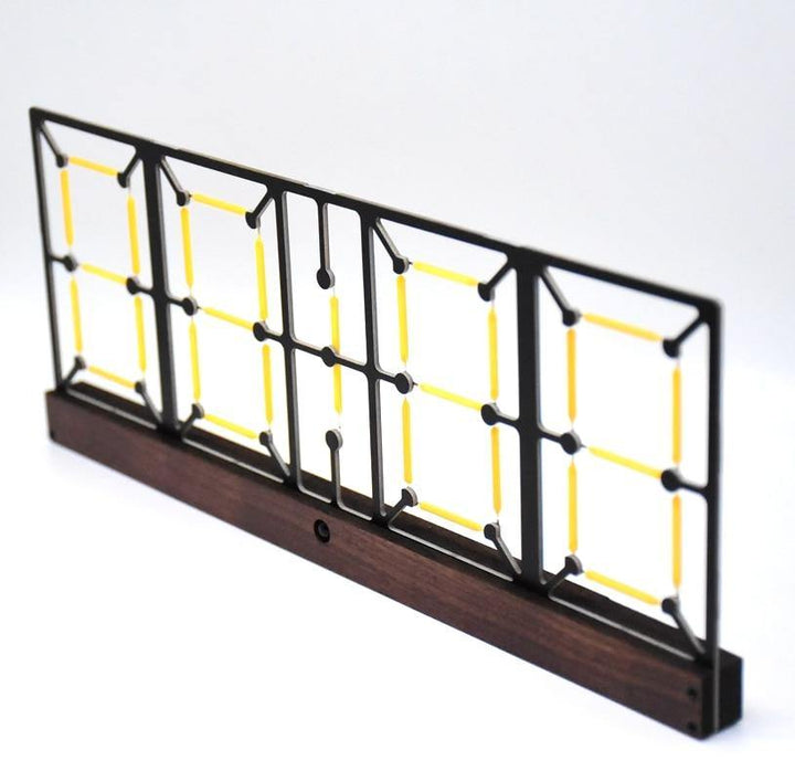 Lisslune | Nordic Double-Sided LED Clock