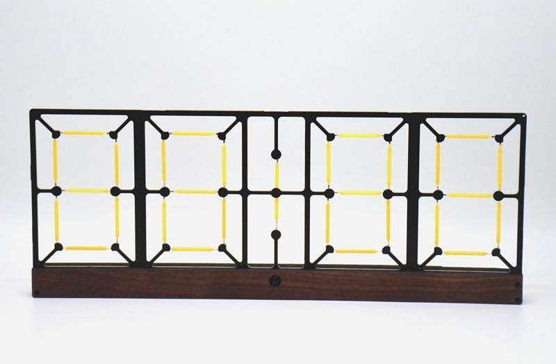 Lisslune | Nordic Double-Sided LED Clock