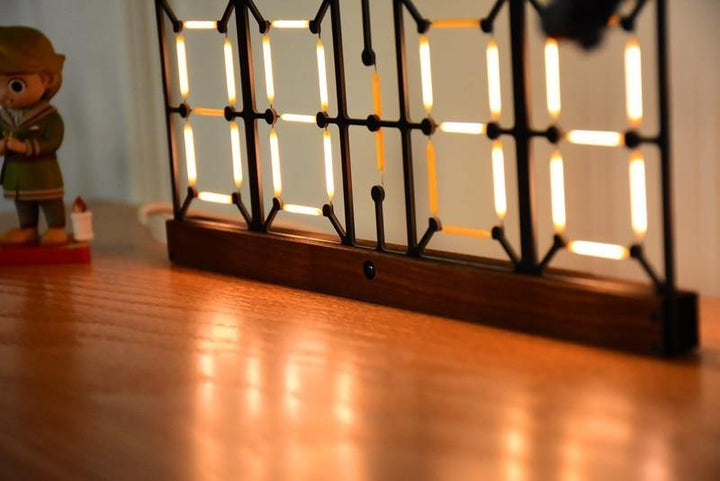 Lisslune | Nordic Double-Sided LED Clock