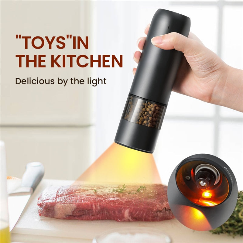 Lisslune | Rechargeable Automatic Salt Pepper Grinder