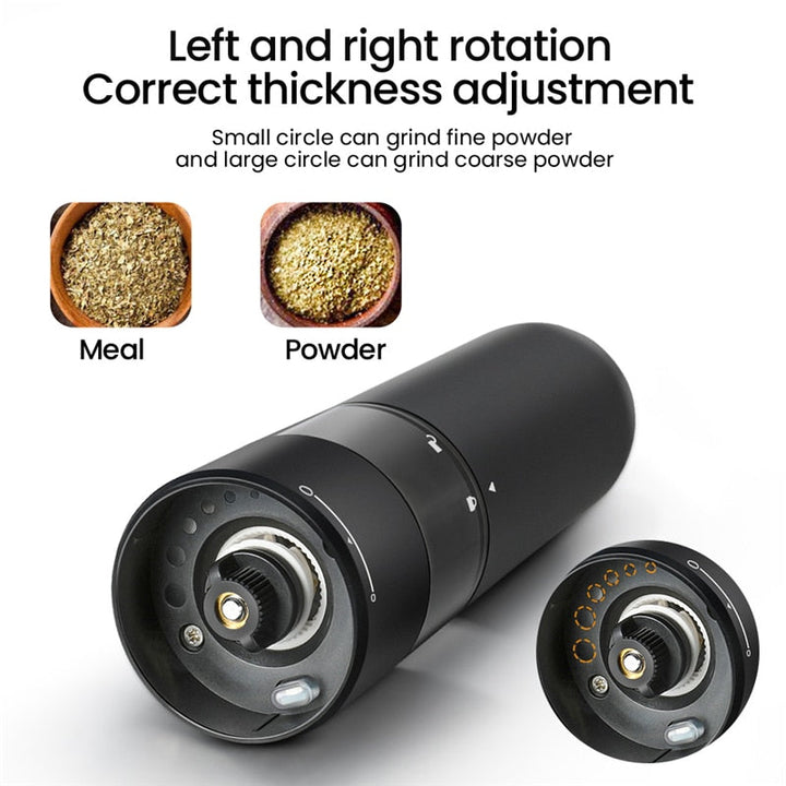Lisslune | Rechargeable Automatic Salt Pepper Grinder