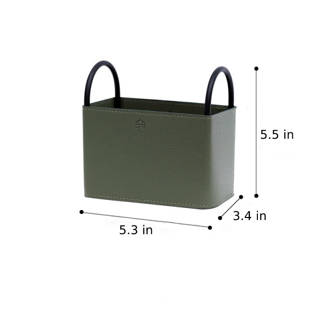 Lisslune | Oslo Leather Storage Basket