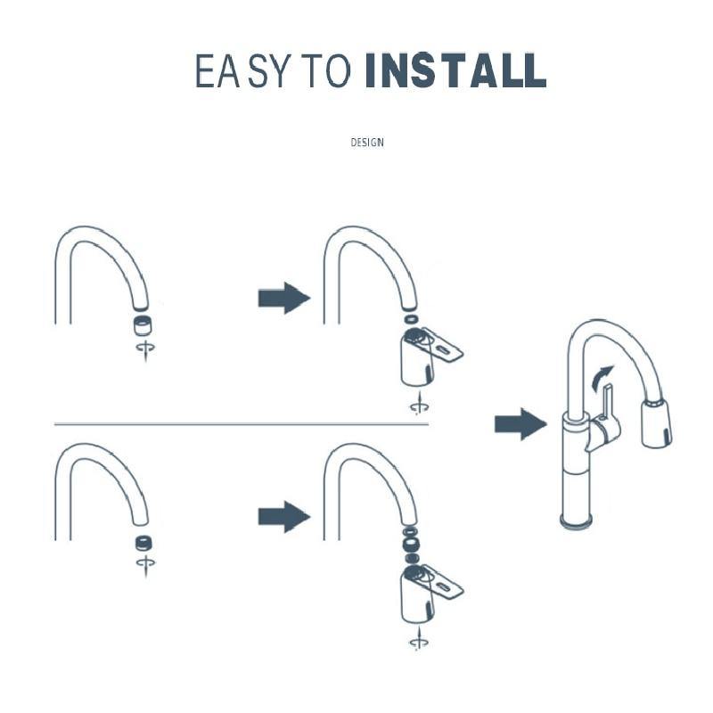 Lisslune | Smart Sensor Water Saving Touchless Faucet Head