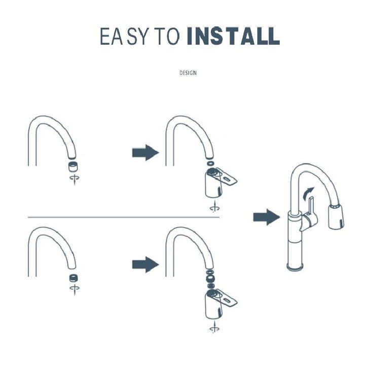 Lisslune | Smart Sensor Water Saving Touchless Faucet Head
