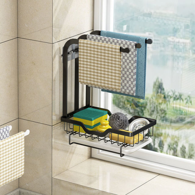 Lisslune | Countertop Dish Drying Rack with Drainer
