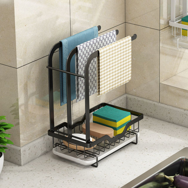 Lisslune | Countertop Dish Drying Rack with Drainer