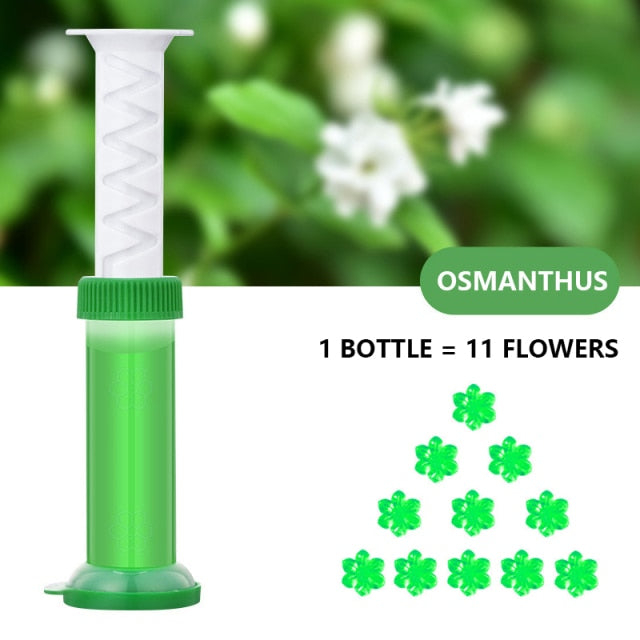 Lisslune | Aromatic Air Freshener Flower Gel Toilet Cleaner