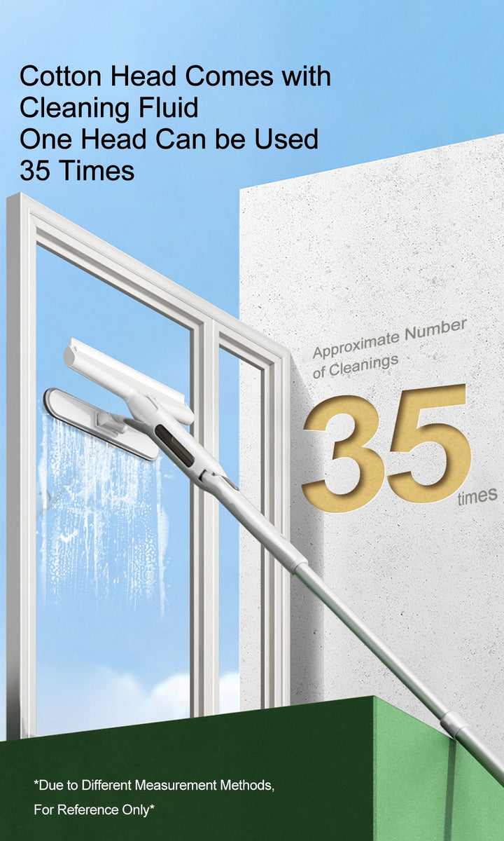 Lisslune | Multifunctional Adjustable Window Cleaning Wiper Brush