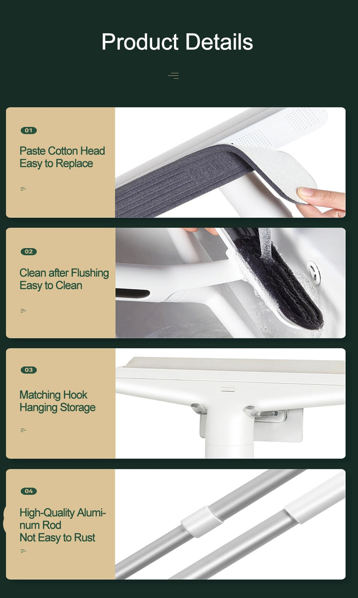 Lisslune | Multifunctional Adjustable Window Cleaning Wiper Brush