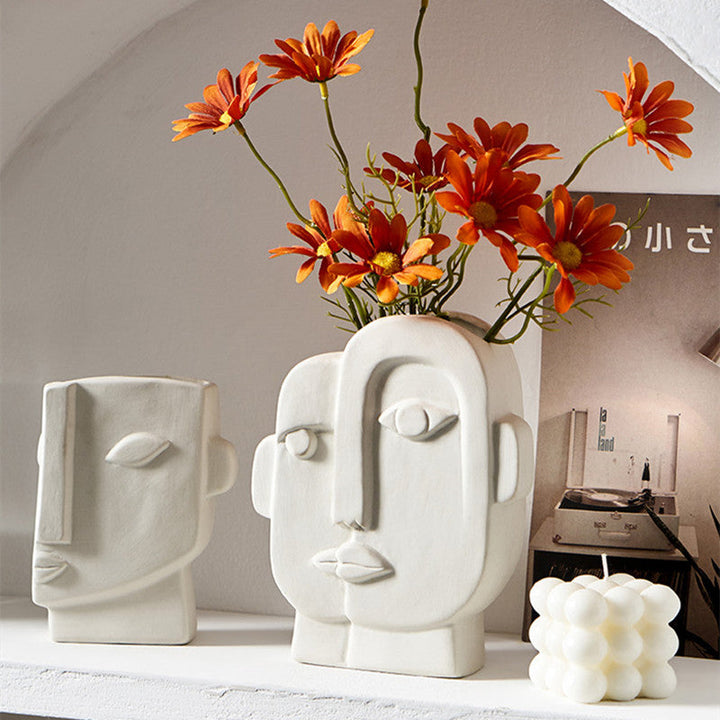 Lisslune | Nordic Modern Ceramic Art Face Vase