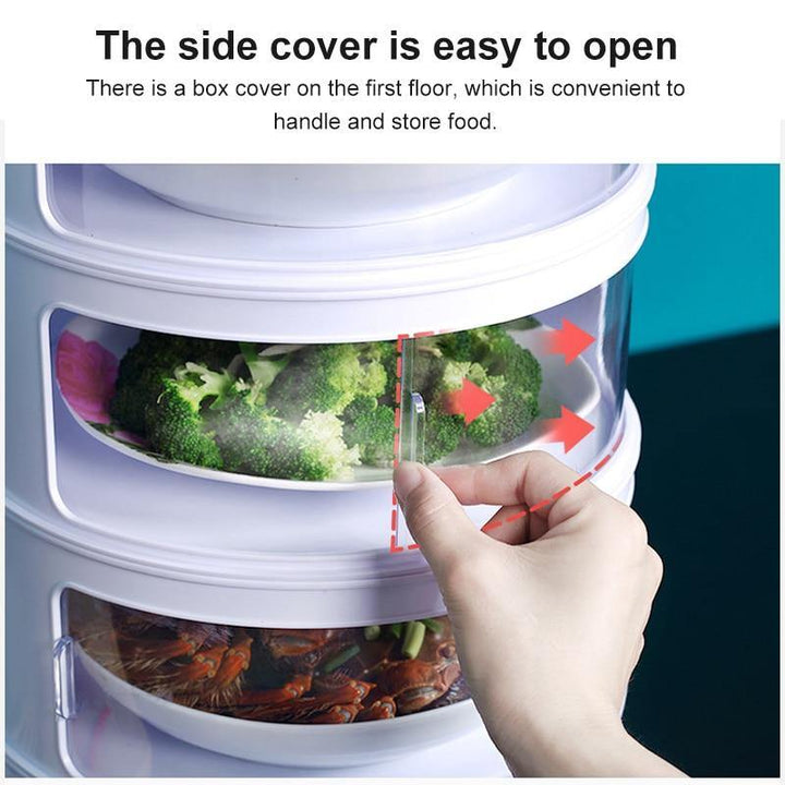 Lisslune | Multilayer Transparent Kitchen Food Storage Box