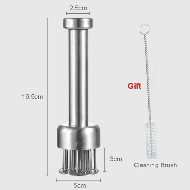 Lisslune | Stainless Steel Ultra Sharp Meat Tenderizer