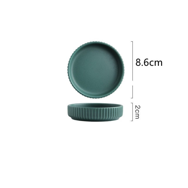 Lisslune | Colorful Ceramic Dinner Plate