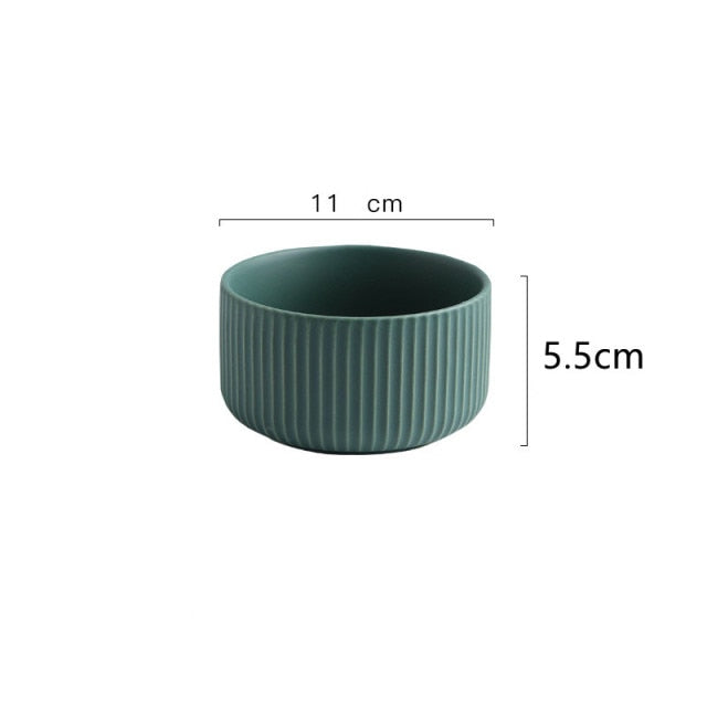 Lisslune | Colorful Ceramic Dinner Plate