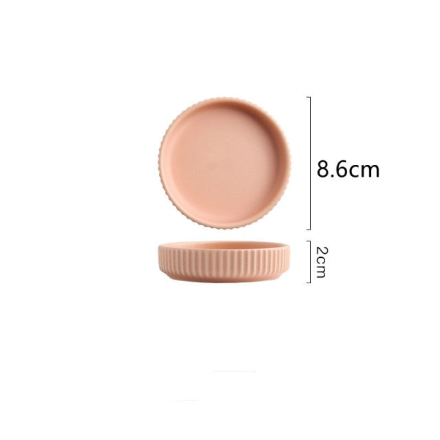 Lisslune | Colorful Ceramic Dinner Plate
