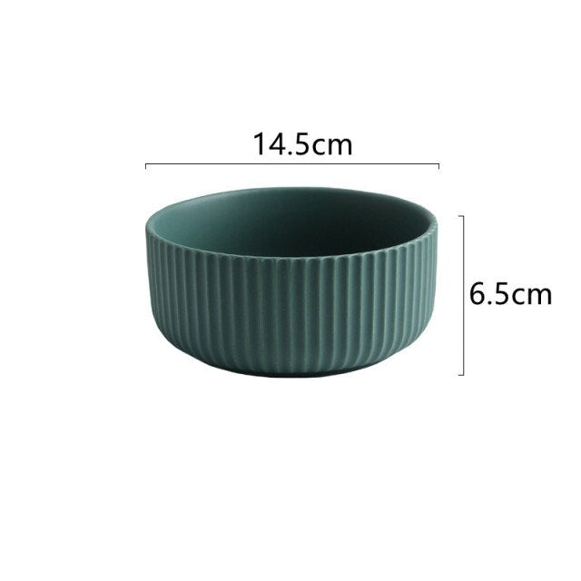 Lisslune | Colorful Ceramic Dinner Plate