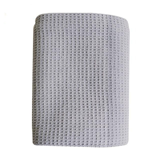 Lisslune | Waffle Fabric Cotton Kitchen Towel Set (Set of 2)