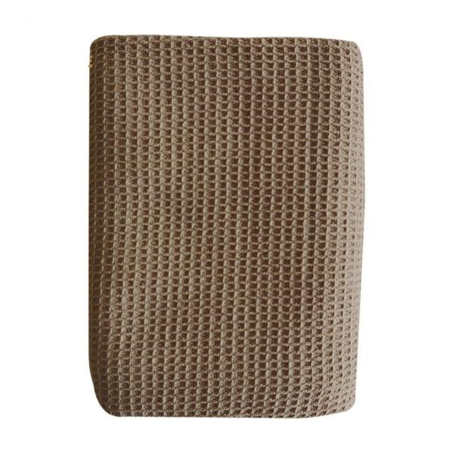 Lisslune | Waffle Fabric Cotton Kitchen Towel Set (Set of 2)