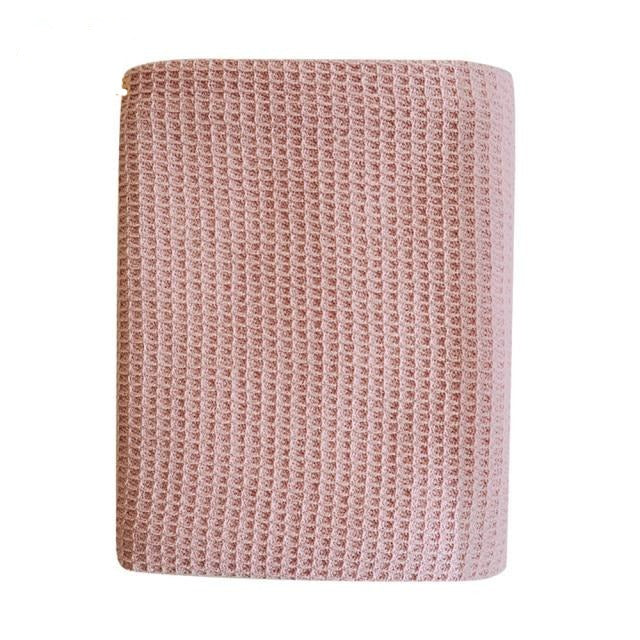 Lisslune | Waffle Fabric Cotton Kitchen Towel Set (Set of 2)