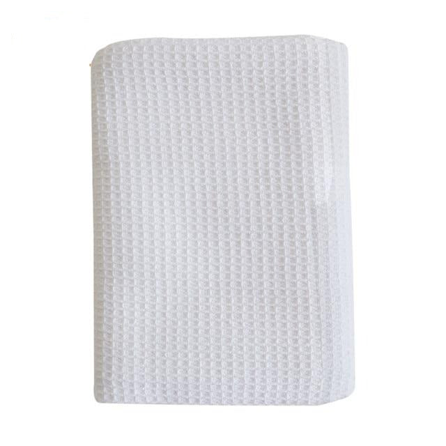 Lisslune | Waffle Fabric Cotton Kitchen Towel Set (Set of 2)