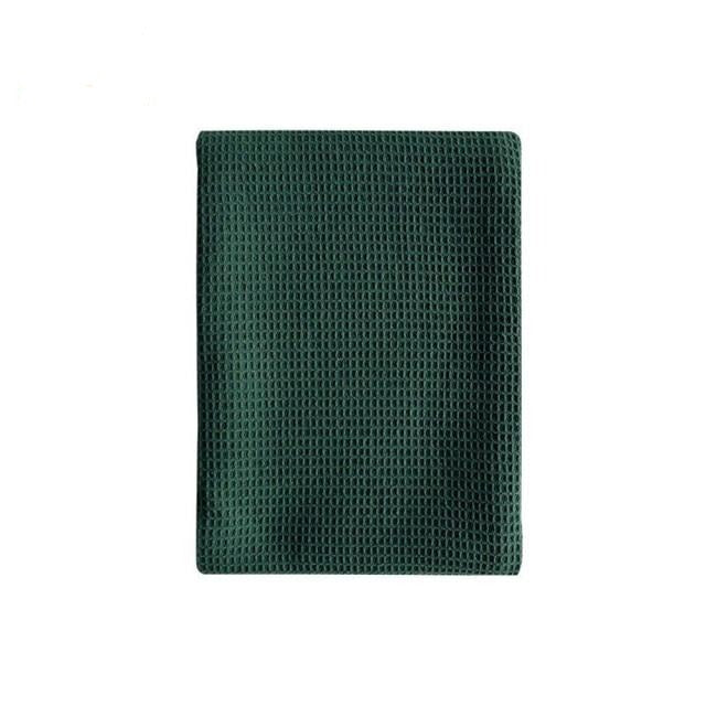 Lisslune | Waffle Fabric Cotton Kitchen Towel Set (Set of 2)