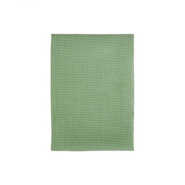 Lisslune | Waffle Fabric Cotton Kitchen Towel Set (Set of 2)