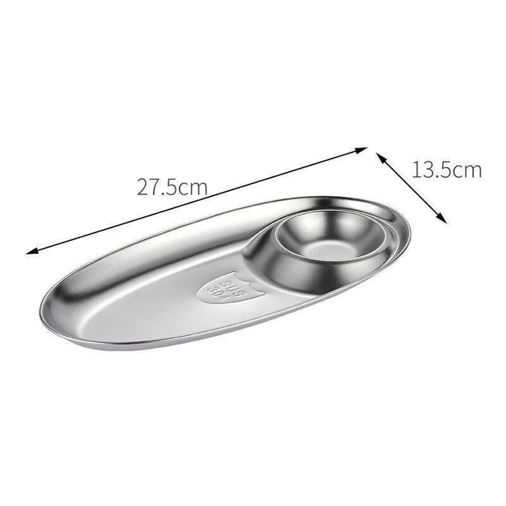 Lisslune | 2in1 Sauce Snack Plate
