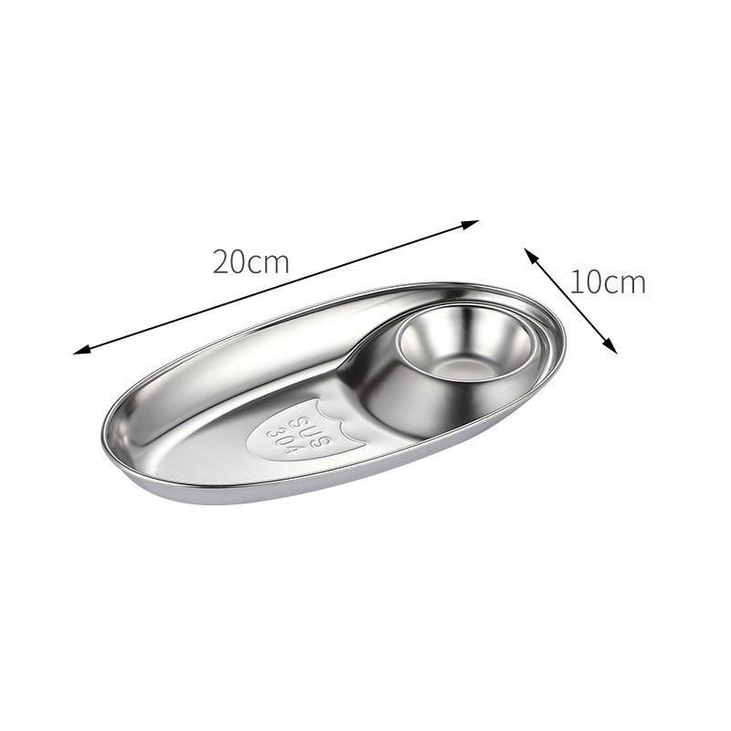 Lisslune | 2in1 Sauce Snack Plate