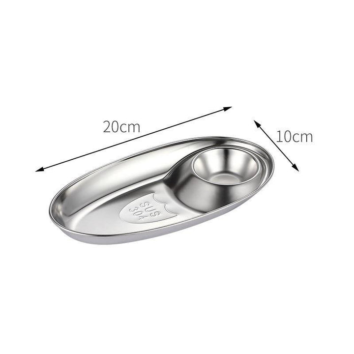 Lisslune | 2in1 Sauce Snack Plate