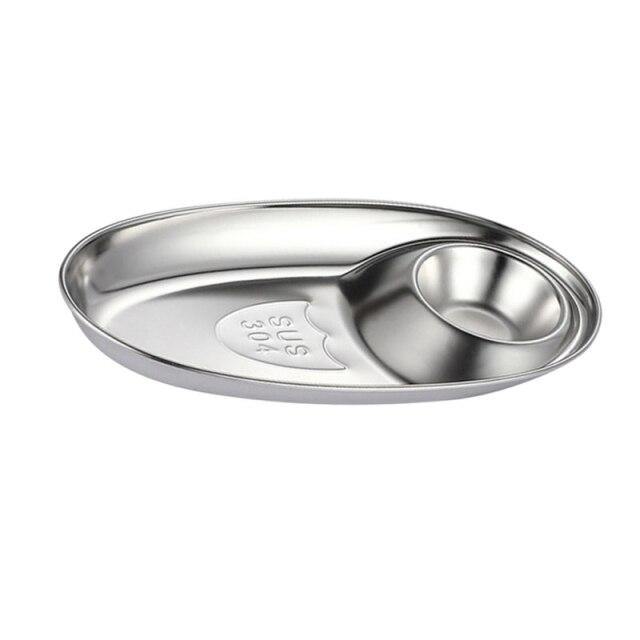 Lisslune | 2in1 Sauce Snack Plate