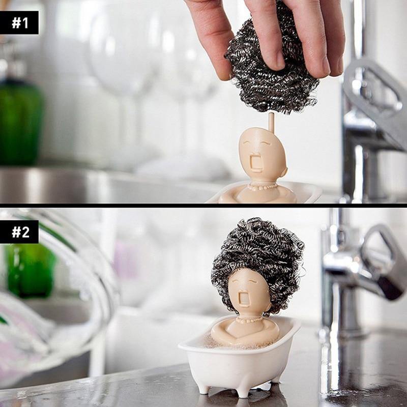 Lisslune | Creative Kitchen Washing Sponge Bed Holder