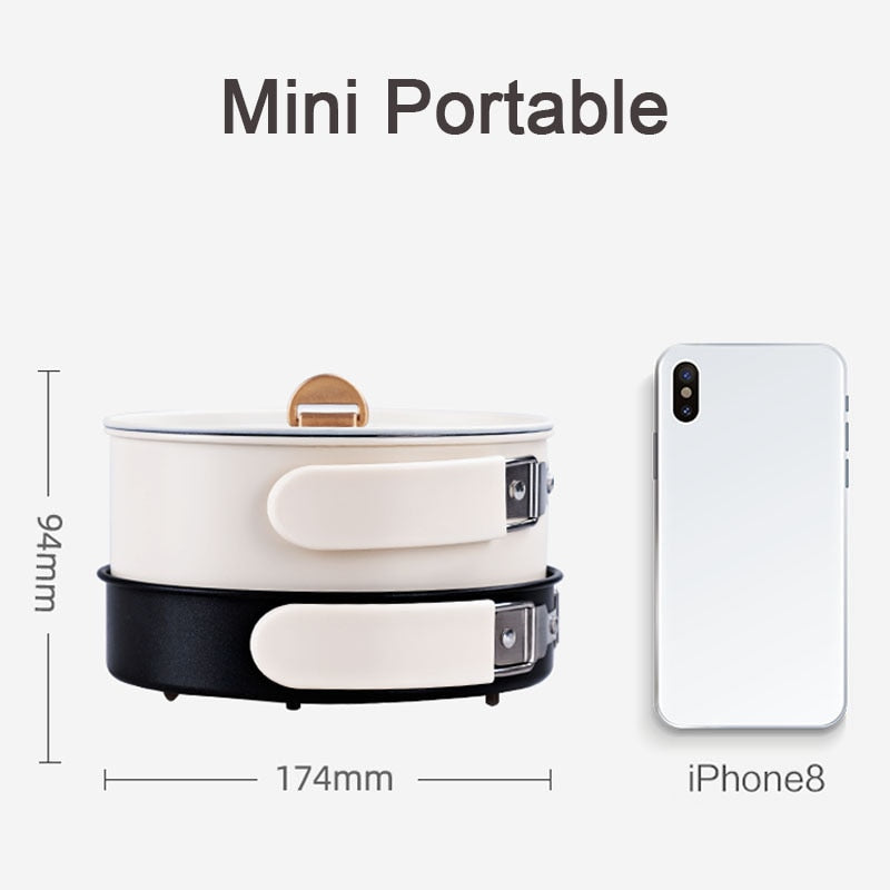 Lisslune | Folding Portable Travel Mini Electric Pot