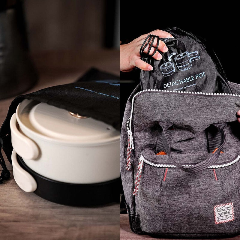 Lisslune | Folding Portable Travel Mini Electric Pot